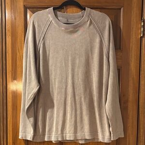 Aigle Beige Long Sleeve Sweater